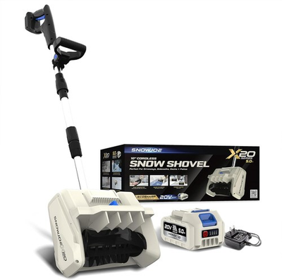 #ad Snow Joe Cordless Snow Shovel Kit W 10quot; Wide x 5quot; Deep Snow Cut for Decks X20 S $259.99