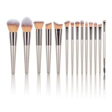 14-Piece Makeup Brush Set for Foundation,Powder,Concealers,Eye Shadows and Blush
