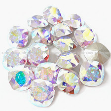 Swarovski 4470 Cushion Square Fancy Stone8mm 2pcs