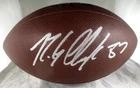 Rob Gronkowski / Autographed Wilson Brand NFL Gold Logo Full Size Football / COA