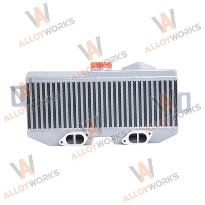 Aluminum Top Mount Uprated Intercooler For Subaru 02-07 04 WRX STI EJ20 EJ25 GD