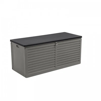 GRINDI IN THE GARDEN Gartenbox - Kissenbox - Auflagenbox - 490 L - Aufbewahrungsbox mit Deckel