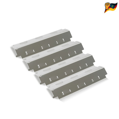 Edelstahl Brennerabdeckung G53 37x10,8 cm für Enders Boston Uniflame 750 4er