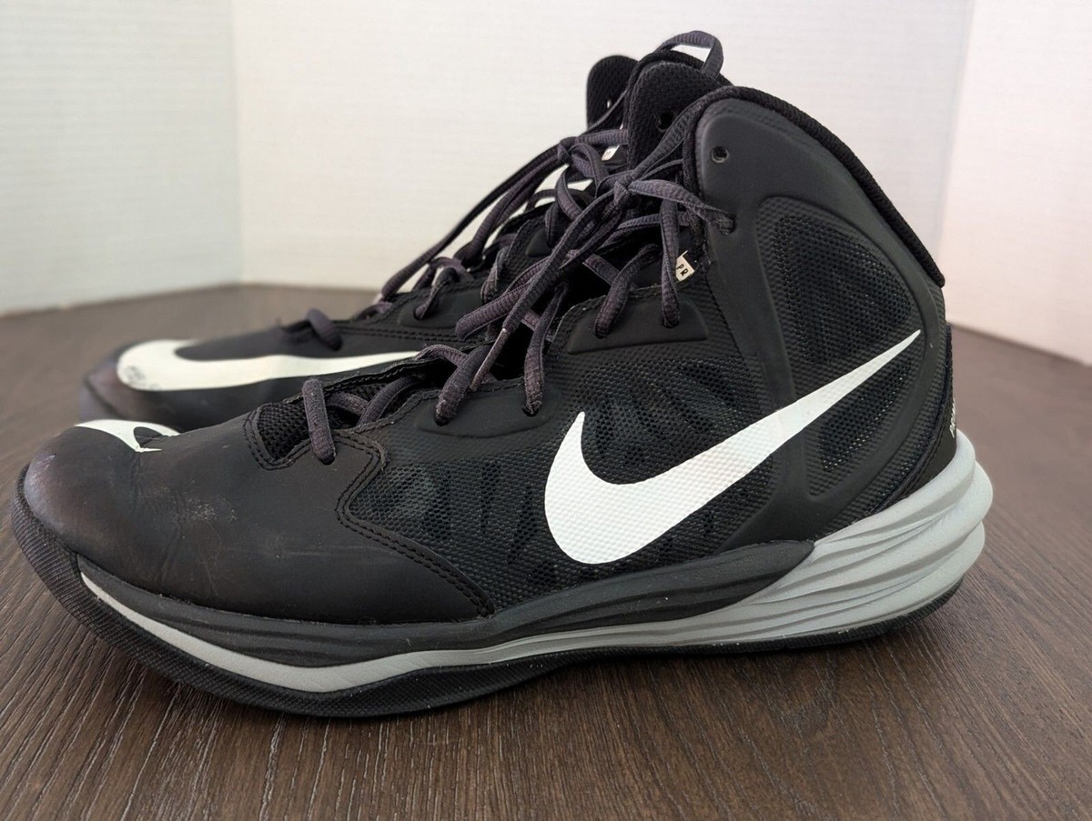 Nike Prime Hype DF Basketball Shoes Sneakers Mens 9.5 Black  display picture 1