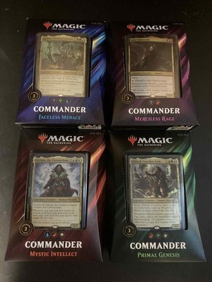 ***Commander 2019 Decks Set of 4*** MTG Magic Kid Icarus | eBay