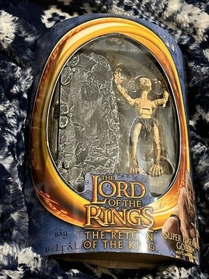 Lord of the Rings Toybiz Super Poseable Figure Smeagol Gollum Return Of The King