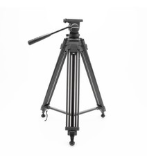 Libec TH-650HD Tripod w/ Fluid Head, Pan Handle Quick Release for Camera