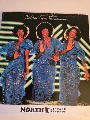 The Three Degrees / New Dimensions - Vinyl 1978 Ariola - VG+/VG