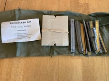 USGI 7 Pocket Bandoleer Repack Kits 5.56 .223 Ammo Magazines military surplus
