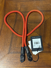 Artisan&Artist ACAM 301N Kamerariemen /-kordel aus Echter Seide ROT handmade