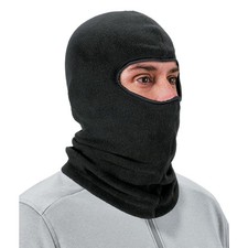 Balaclava Winter Face Mask Thermal Black Fleece Ergodyne N-Ferno 6821 Reflective