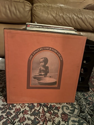 #ad George Harrison 1971 Box Set 3 LP Bangladesh concert Album w Booklet $40.00