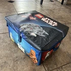 Lego Star Wars Zip Bin Toy Box Storage 13 X 11 X 8 Carry Case 2011 Side Handles