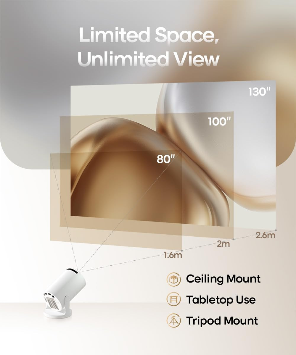 OFFERTA 2025: Proiettore Hy300Pro 4K Android 11 - Ultimi Pezzi! - 4