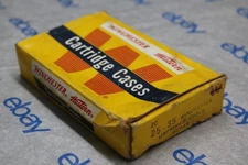 RARE Winchester Western cartridge cases EMPTY AMMO BOX 25-35 U2535 unprimed case