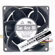 Sanyo 9GA0812P1H61 12V 0.6A 8CM 4-Wire PWM Speed-Controlled Case Cooling Fan
