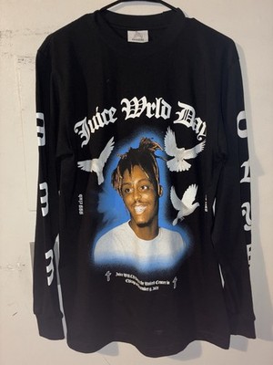 Juice WRLD Day Chicago 2021 Memorial Long Sleeve Shirt Size M 999 Club