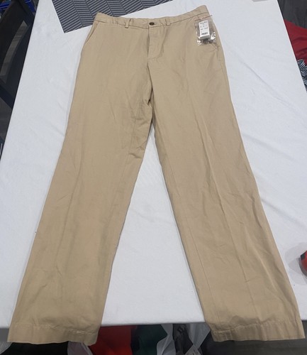 Pantalon Brooks Brothers homme 33x30 beige Clark Fit