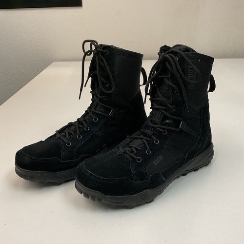 12422 5.11 Tactical A/T 8 in. Non-Zip Boots US 11.5 R Black