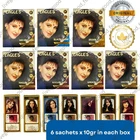 Eagles Henna Natural Hair Dye Black Brown Chestnut Burgundy Mahogany Red 6x10gr
