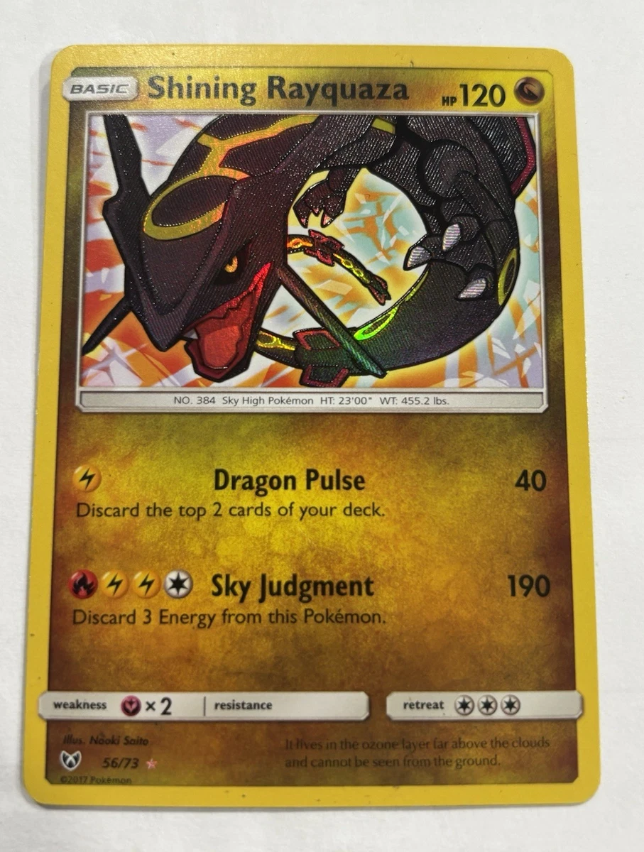 Shining Rayquaza Pokémon TCG Cards for sale | eBay