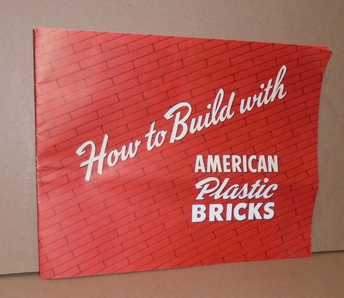 American Plastic Bricks ... "16 Color Page ... "How to Build 1953 Catalog"