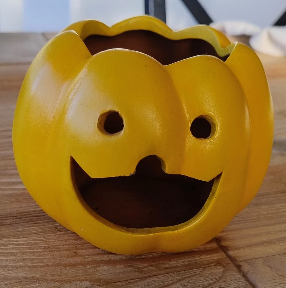 Photophore Citrouille Halloween - Photo 3/3