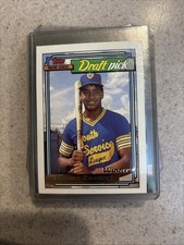 1992 Topps Gold Winner Manny Ramirez Parallel Rookie Card #156 Cleveland Indians