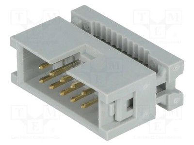 PIN: 10 Steckverbinder: IDC 2x5 männlich 2,54mm Stecker IDC