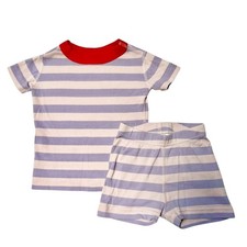 Hanna Andersson Organic Bold Stripe PJs Size 2