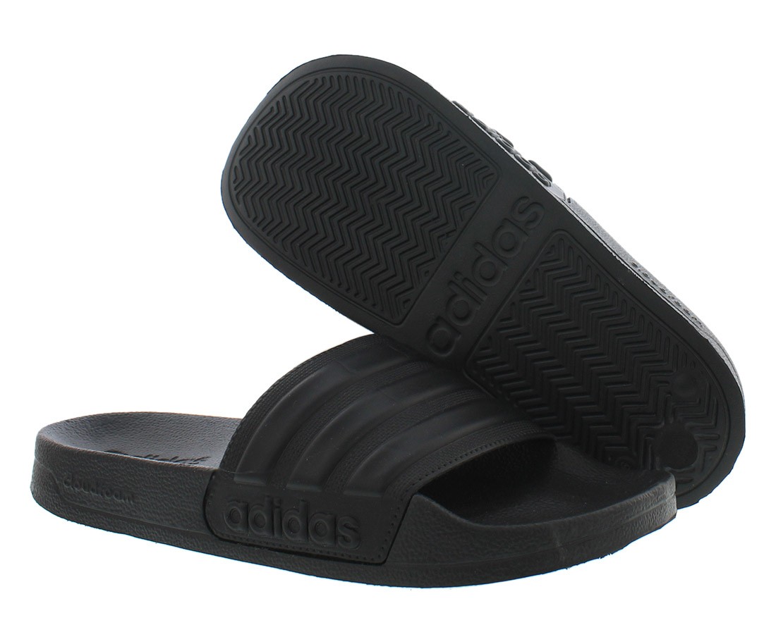 Adidas Adilette Shower Slide Mens Shoes Size 4 Color Core Black 5790₽