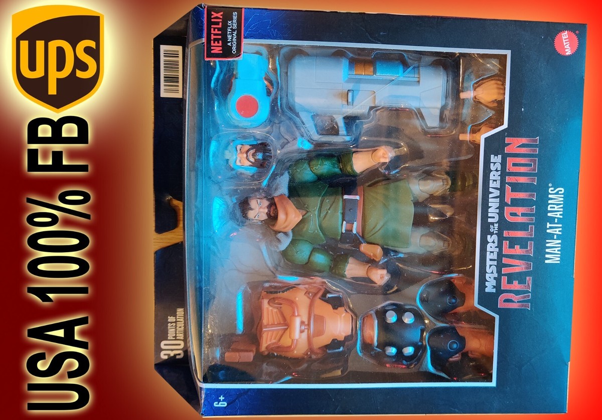 マスターズ・オブ・ザ・ユニバース　Man at Arms Amazon.com: Masters of the Universe Masterverse New Eternia
