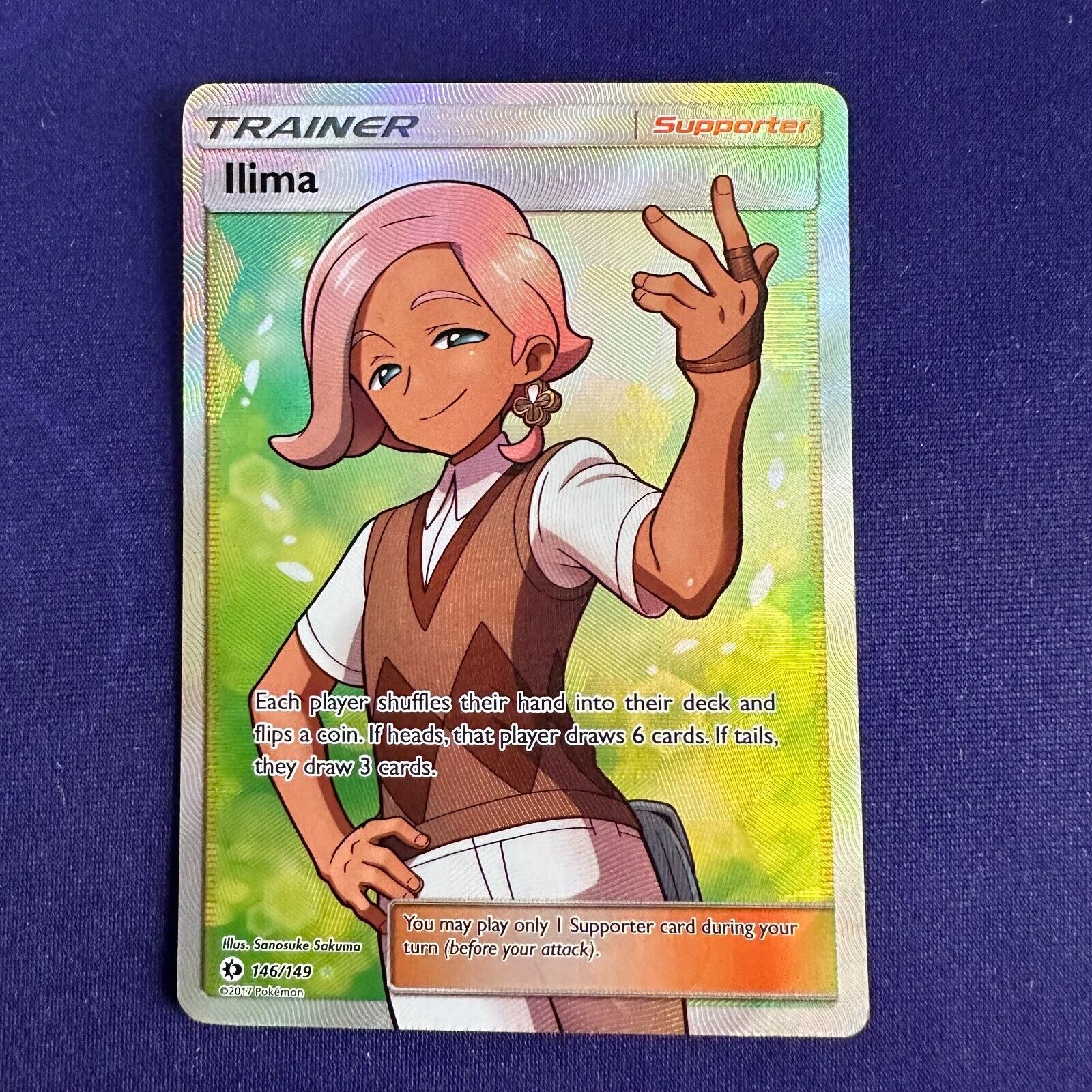 Pokemon - Lima 146/149 Full Art Trainer - Sun & Moon 2017 Ultra Rare