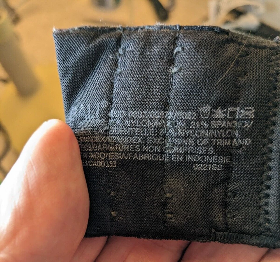 Bali, full coverage bra, black, size 40DD - Image 4 of 4