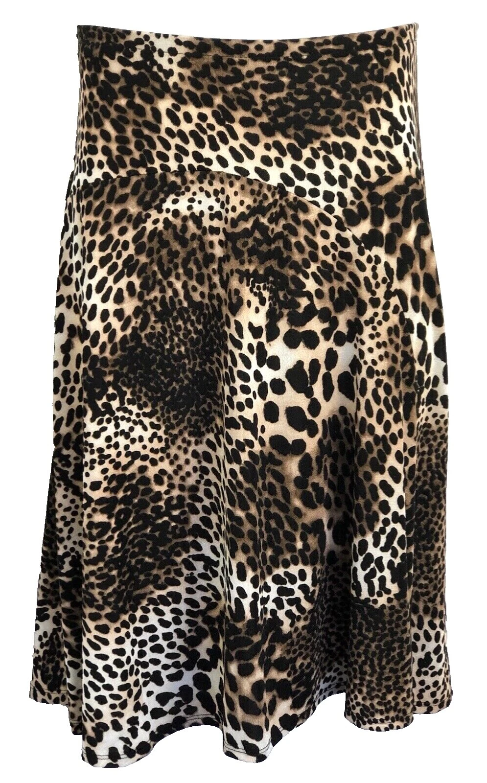 Estampado Animal Jaclyn Smith A-line Faldas para mujer