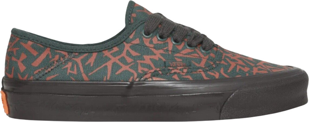 VANS Style 43 LX Vault UA x Taka Hayashi Green Geo Camo