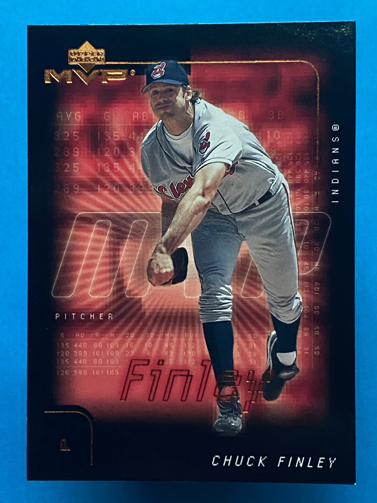 Chuck Finley trading card