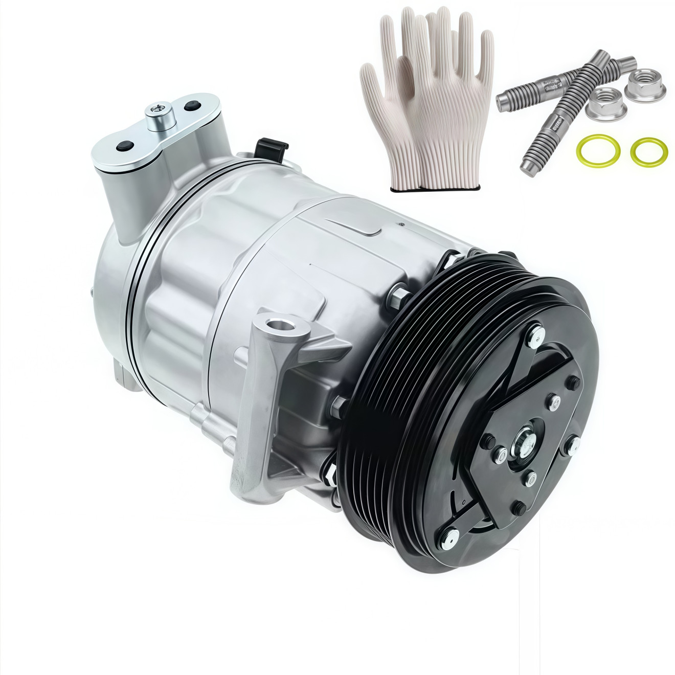 A/C Compressor with Clutch for Maserati Ghibli 2014 2015-2019 V6 3.0L 35232024F