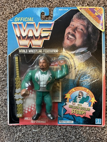 WWF Million Dollar Man Ted Dibiase Wrestling Figur...