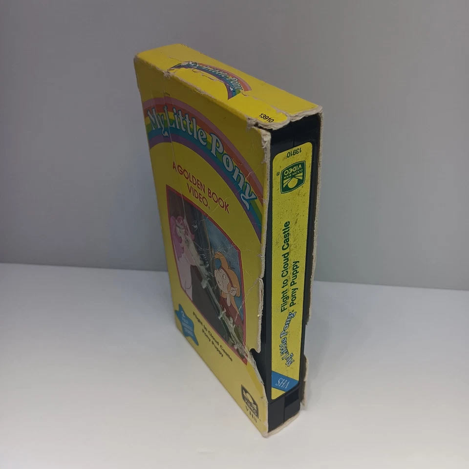 Vintage My Little Pony - Flight to Cloud Castle - A Golden Book VHS RARE 1987 - Image 3 of 4