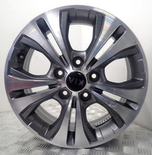 KIA VENGA 16"GREY DIAMOND CUT ALLOY WHEEL RIM 52910-1P650 (R-262)