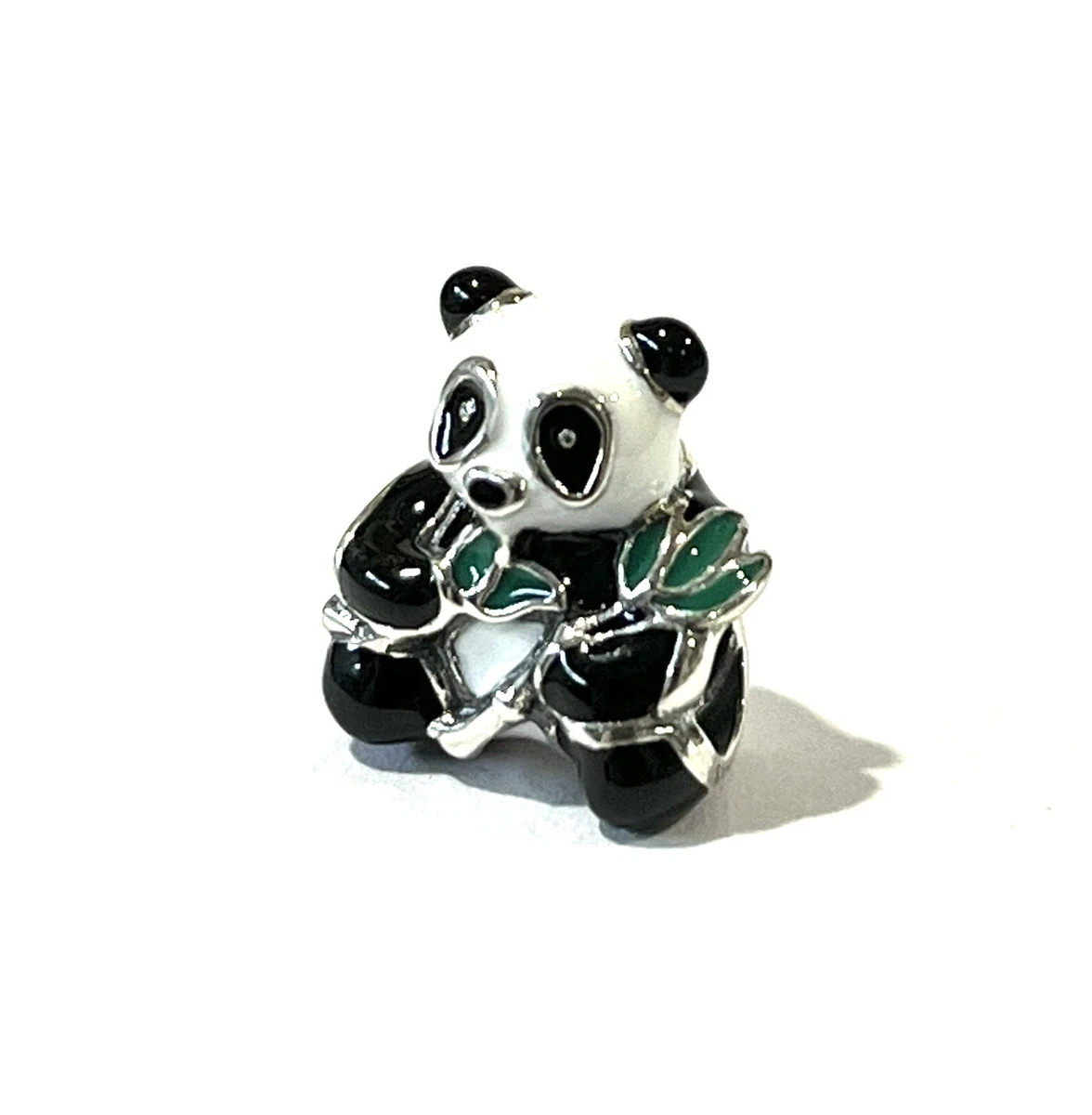 PANDORA Charm Sterling Silver ALE S925 SWEET PANDA 796256ENMX dc  