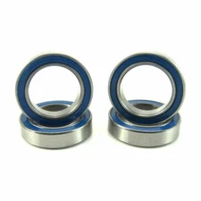 TRB RC 12x18x4mm Precision Ball Bearings ABEC 3 Rubber Sealed BLU (4)