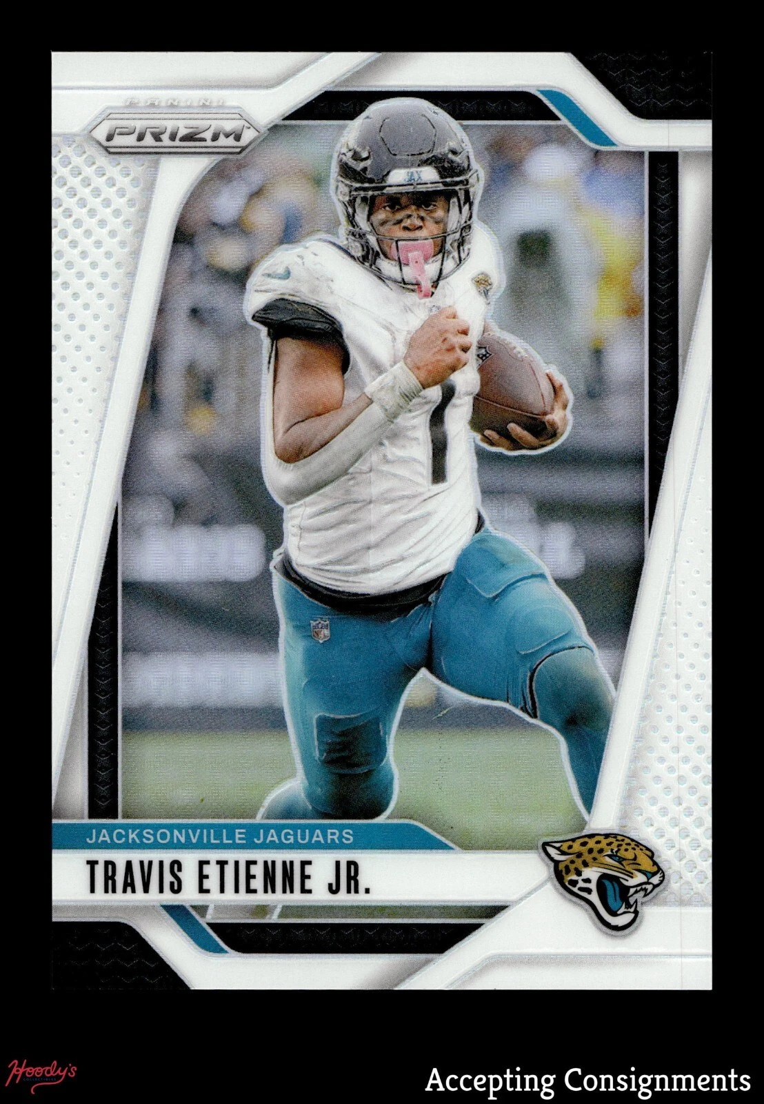 2024 Panini Prizm Prizms White #130 Travis Etienne Jr. JAGUARS 08/35