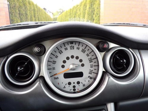 PLATE FRAME MANOMETER STAINLESS STEEL MINI COOPER WORKS - 第 1/1 張圖片
