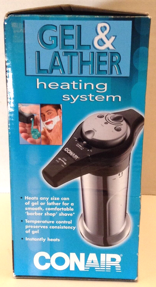Conair HGL11 Gel & Lather Heating System Machine Deluxe Chrome Barber