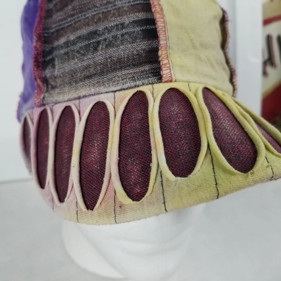 Gorra vintage hippie boho retazos multicolor Foto 4 de 4
