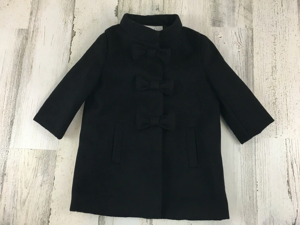 Gymboree Vestido Negro Abrigo Rojo Vestido de Vacaciones Lote Bebé Niñas 6 12 M Foto 2 de 4