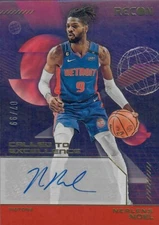2022-23 RECON CALLED TO EXCELLENCE BLUE PISTONS NERLENS NOEL AUTO 07/99 PISTONS