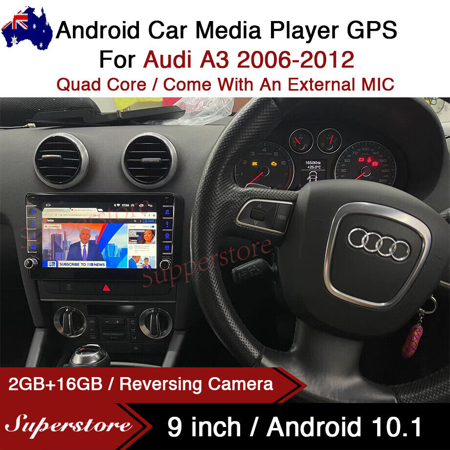 9” Android Max 89% OFF Atlanta Mall 10.1 Car Stereo Non-DVD For GPS Head Audi Radio Unit
